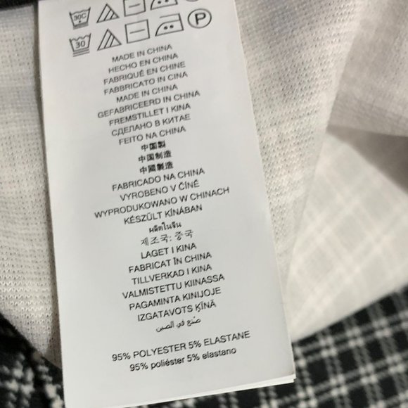 MICHAEL Michael Kors Crop Ankle Pants Black & White Size 2X Brand New all Season - Picture 6 of 8